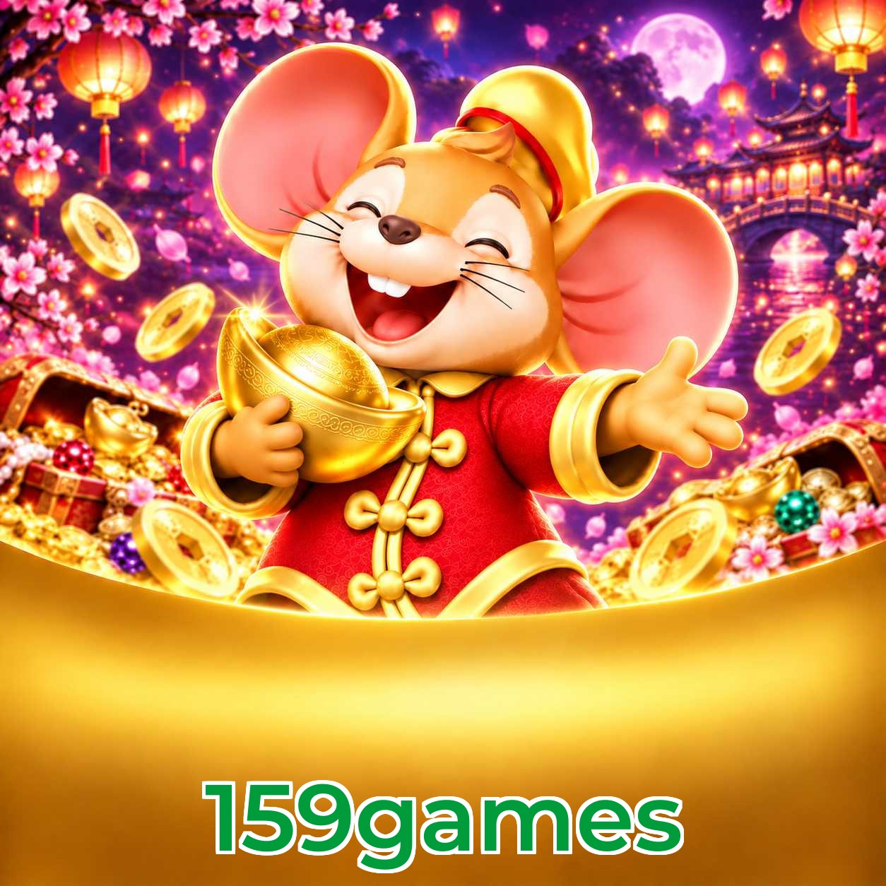 Pacote de bônus de boas-vindas da 159games com rollover transparente